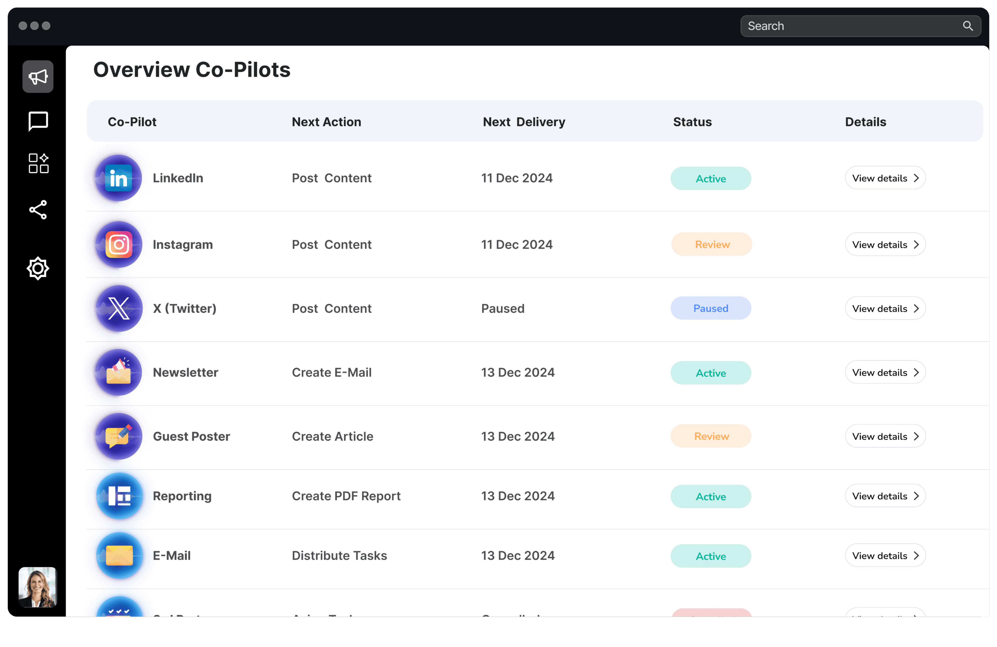 Copilots overview